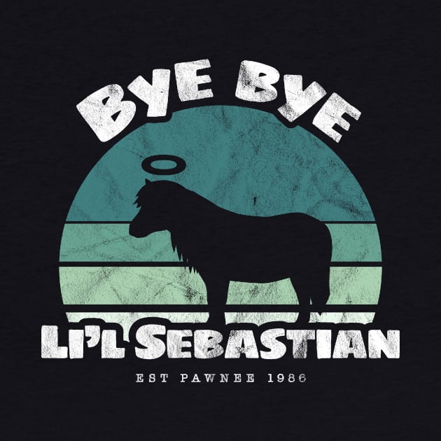 Bye bye Li'l Sebastian • Est Pawnee 1986 (Aqua) by gabradoodle